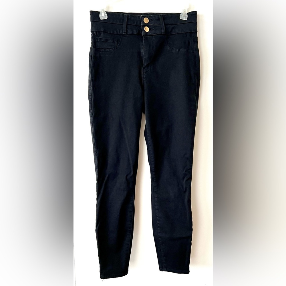 L’AGENCE Peyton Skinny Jeans in Black